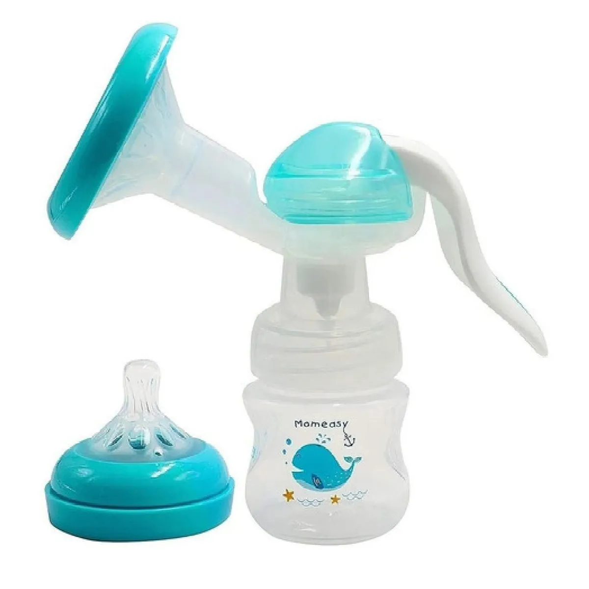 MUNDO BEBE - Extractor Manual Momeasy para leche materna palanca
