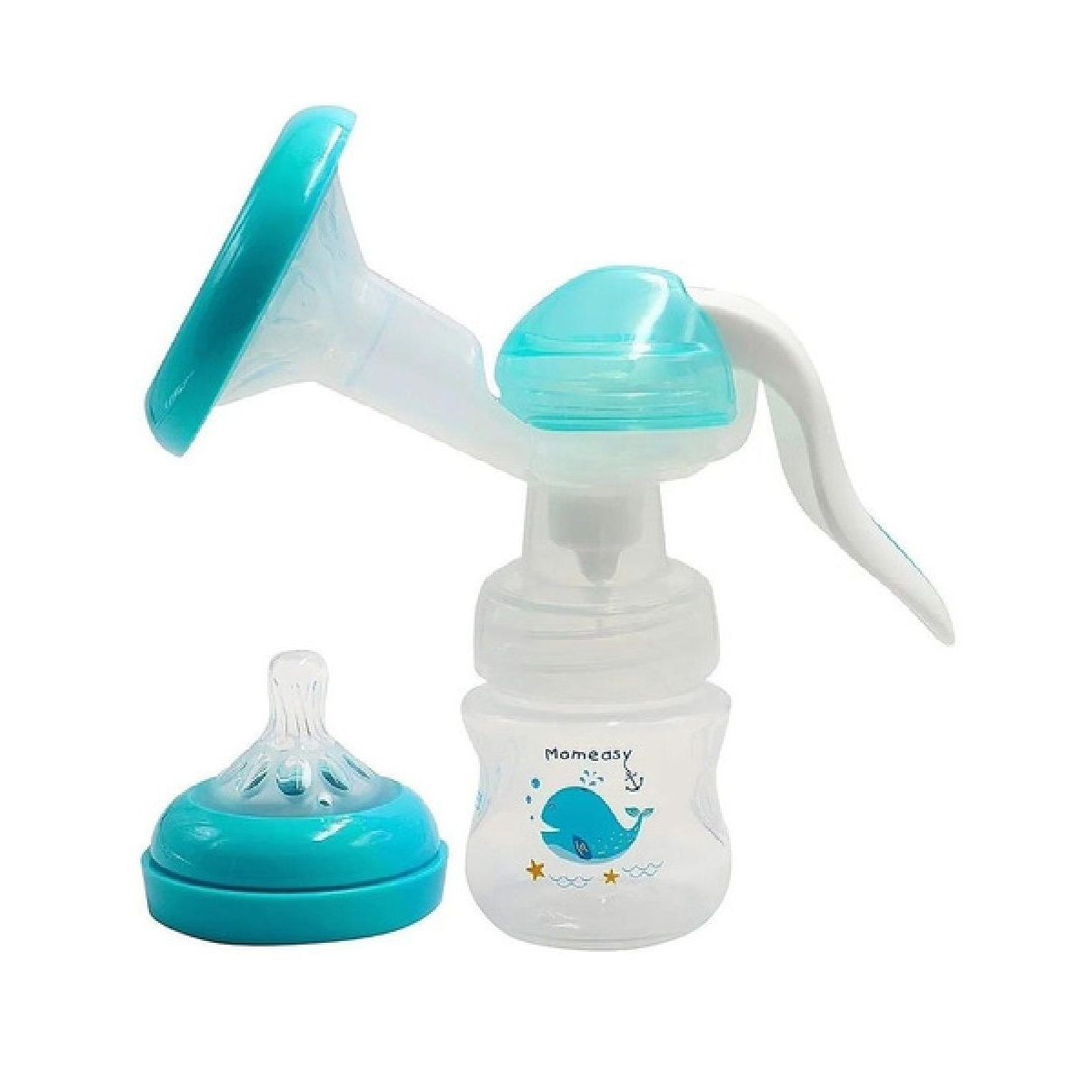 MUNDO BEBE - Extractor Manual Momeasy para leche materna palanca