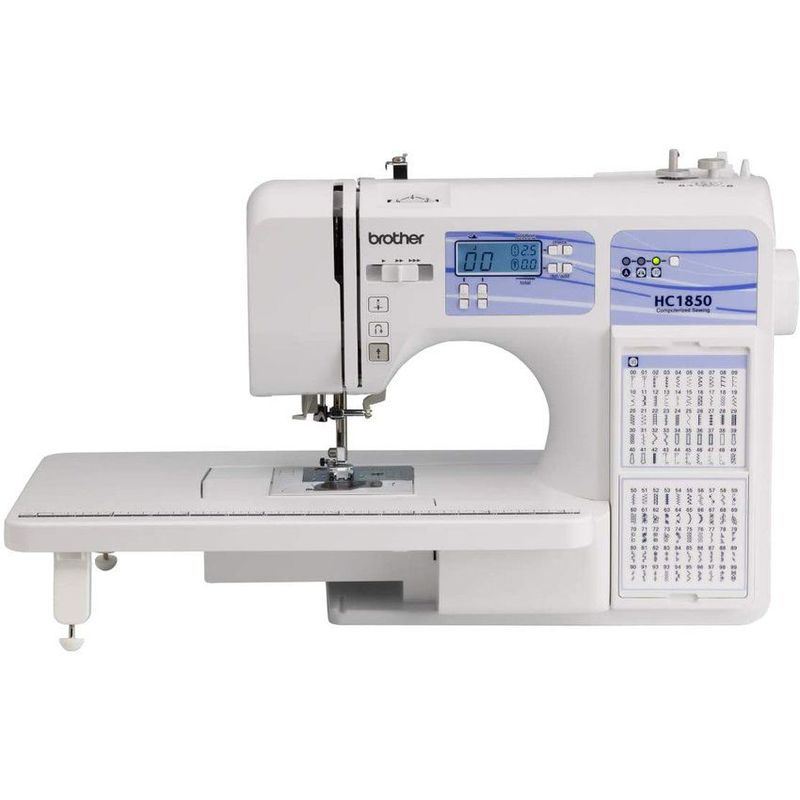 BROTHER - Máquina de coser familiar brother hc1850 con 185 puntadas