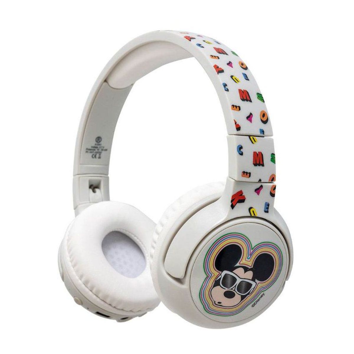 DISNEY - Audífonos diadema kalley disney inalámbricos on ear mickey mouse gris