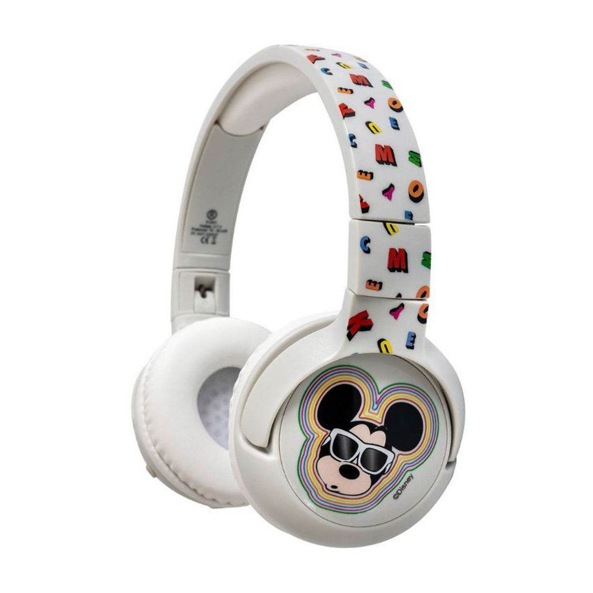 DISNEY - Audífonos diadema kalley disney inalámbricos on ear mickey mouse gris
