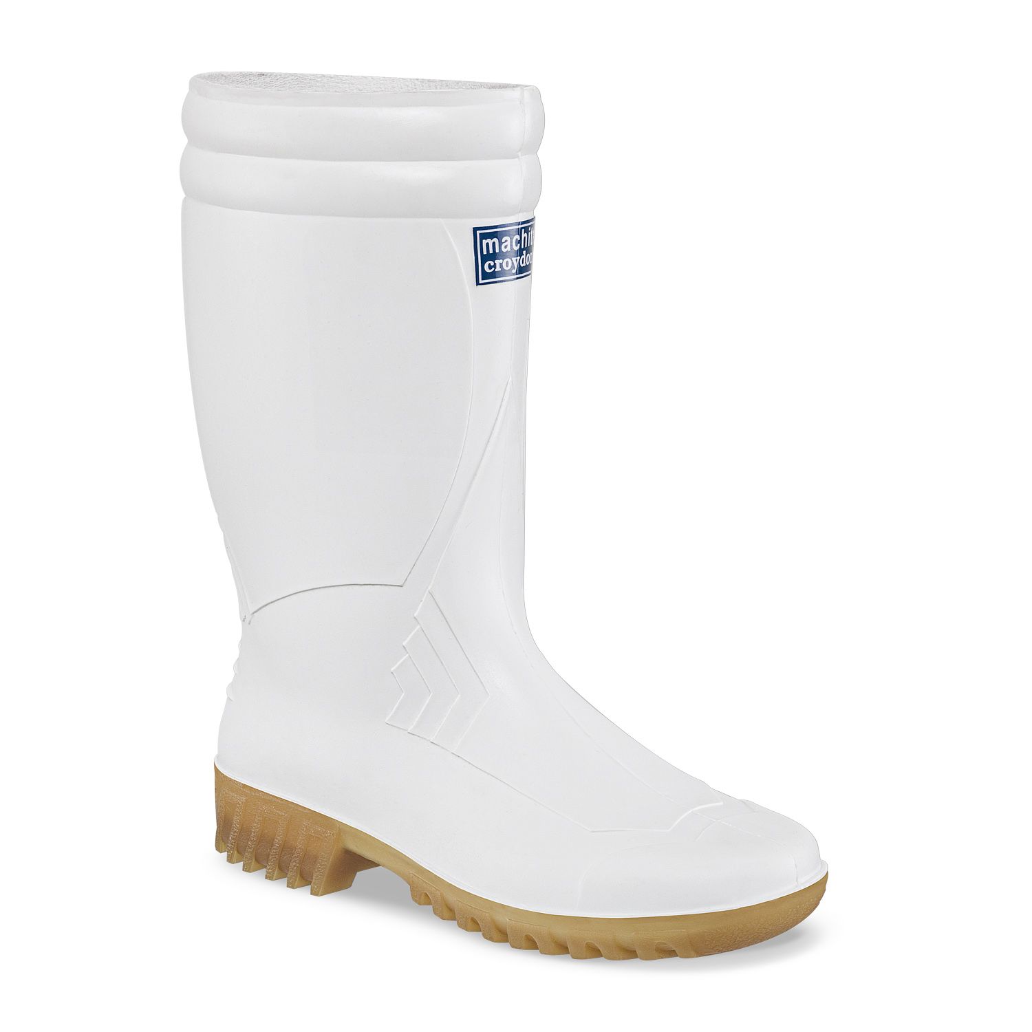 Caucho Botas Machita Mujer Botas PVC Machita Blanco Croydon Para