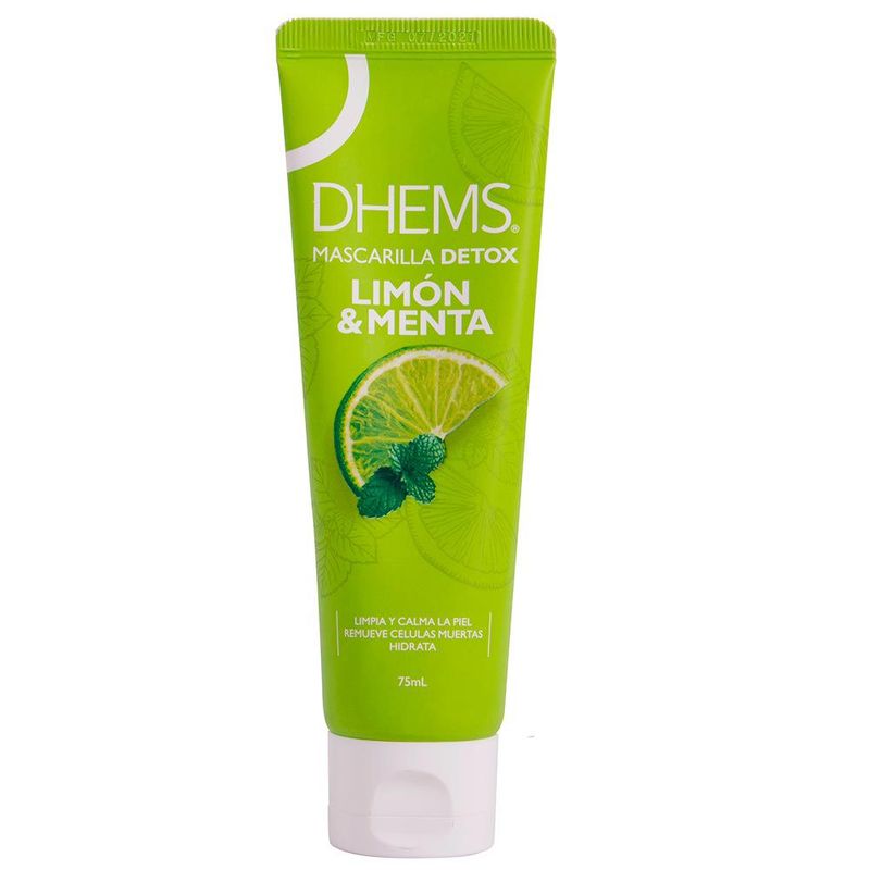 DHEMS - Mascarilla Detox Limón y Menta Dhems 75 Ml.