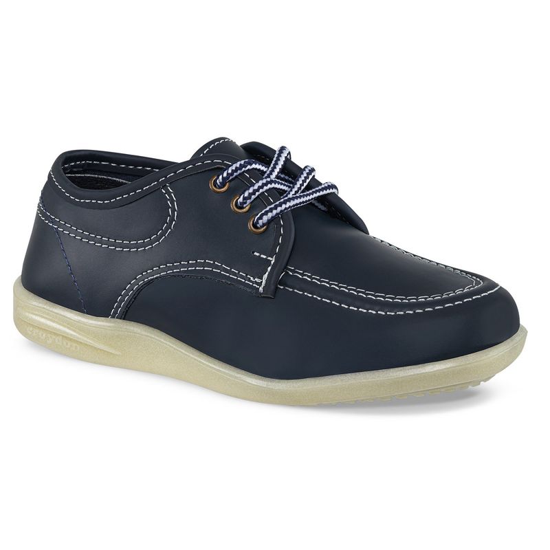 CROYDON - Zapatos Colegio Bachiller Azul para Niño y Niña Croydon