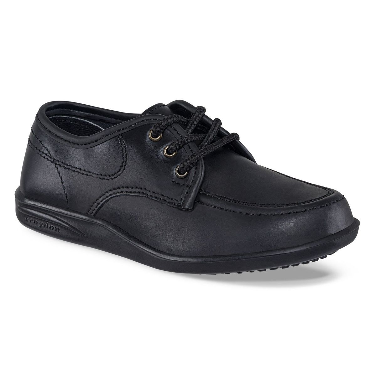 CROYDON - Zapatos Colegio Bachiller Negro Croydon para Niño