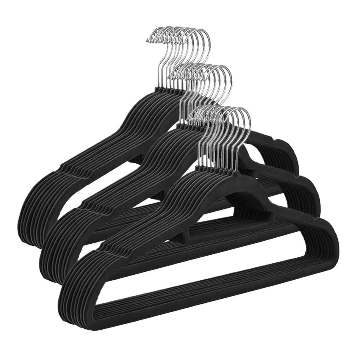 CASATUA - Colgadores De Ropa Casatua Set 30u Terciopelo Antideslizante-