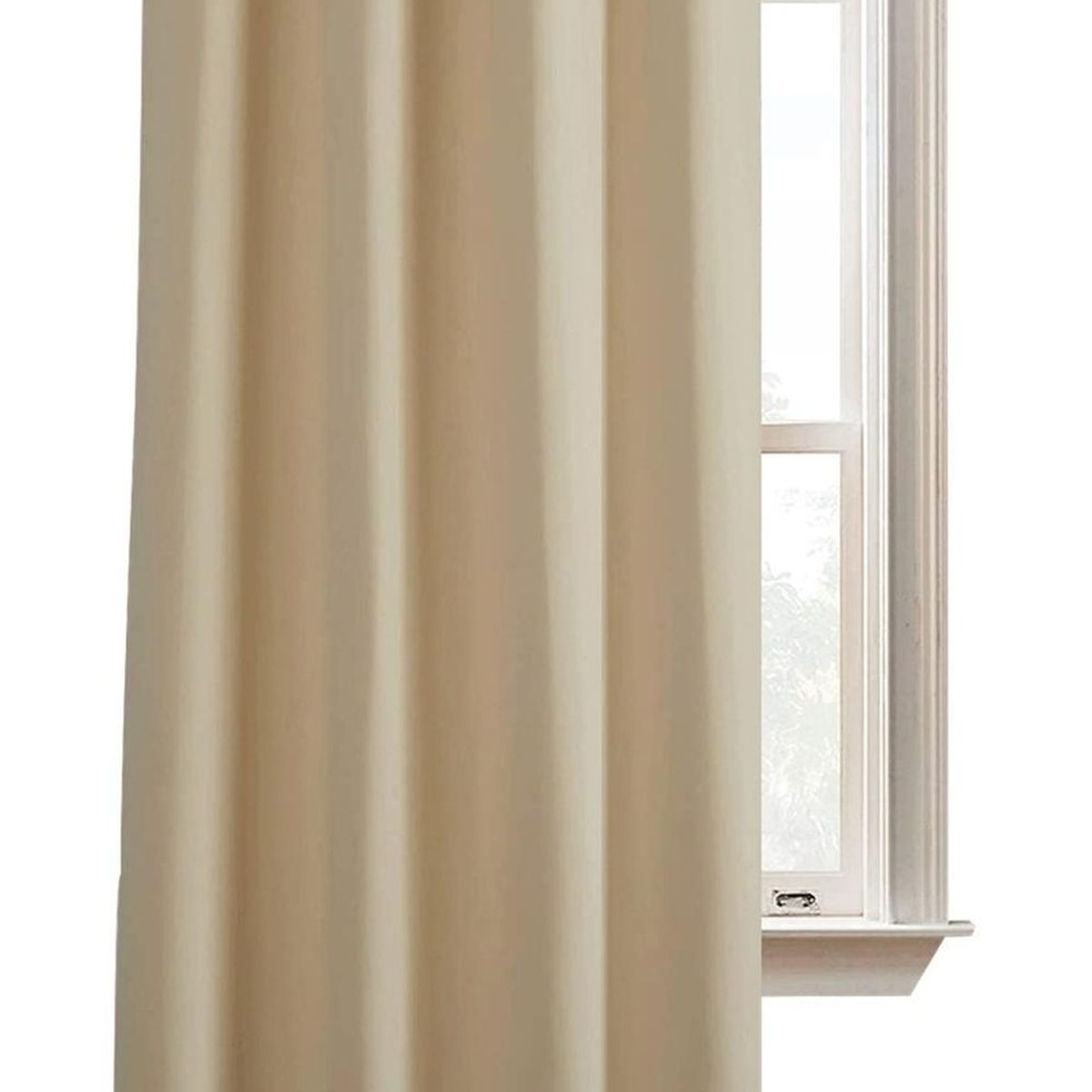 CASATUA - Cortina Semi Blackout Casatua Un Paño 140x220cm Aislante - Beige
