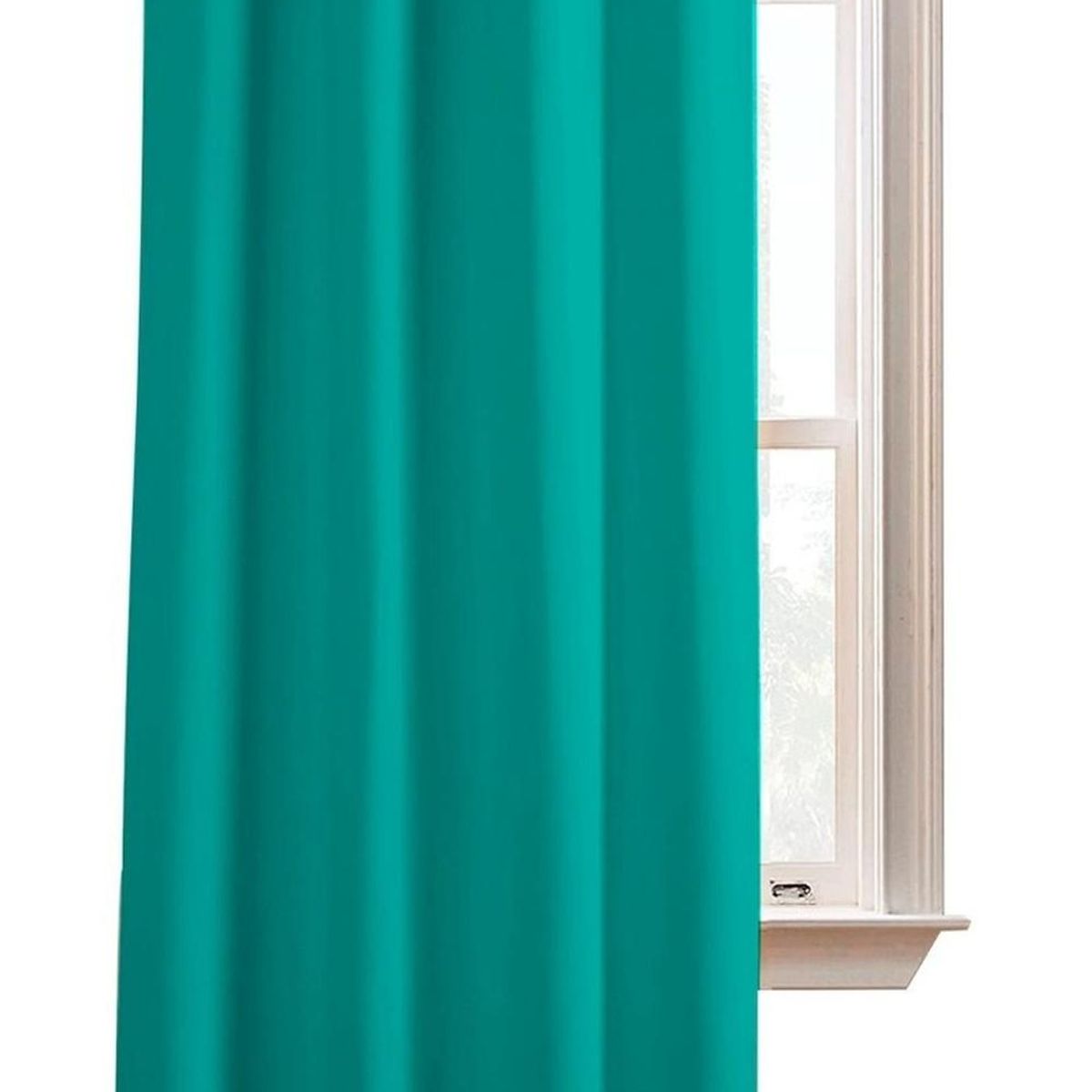 CASATUA - Cortina Semi Blackout Casatua Un Paño 140x220cm Aislante - Turquesa