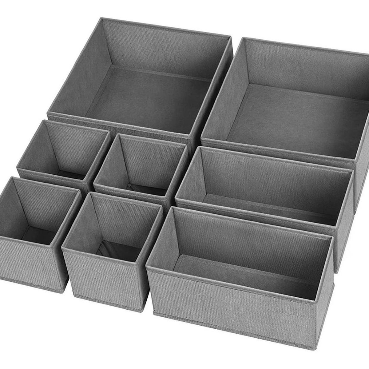 CASATUA - Organizador Ropa Interior Set De 8 Casatua Divisor Cajones-
