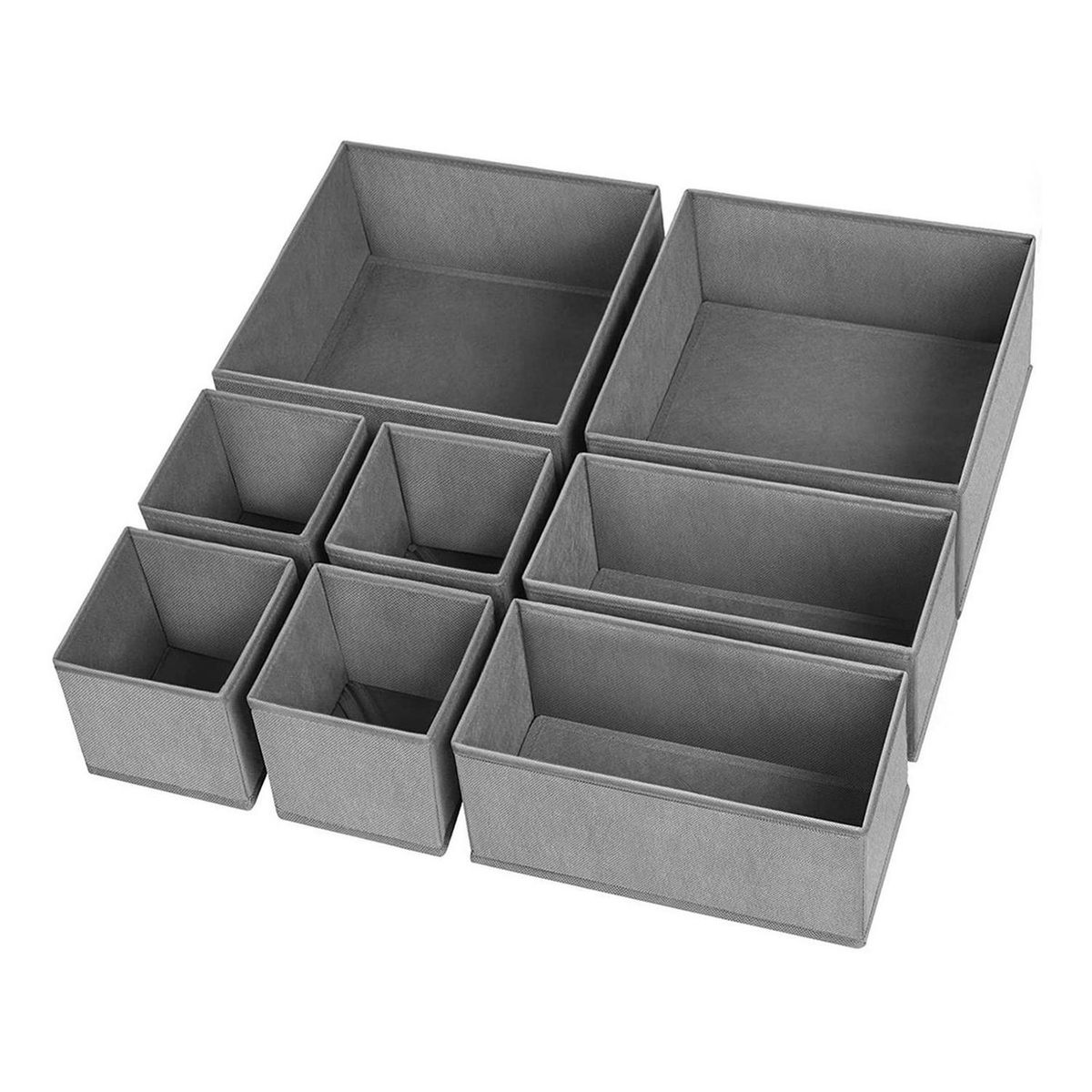 CASATUA - Organizador Ropa Interior Set De 8 Casatua Divisor Cajones-