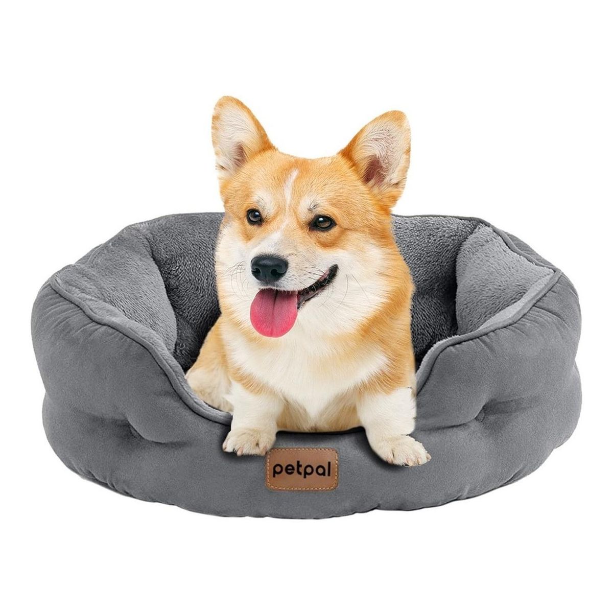 PETPAL - Cama Perro Gato Mascota Petpal Ultrasuave Blanda Antiestres-