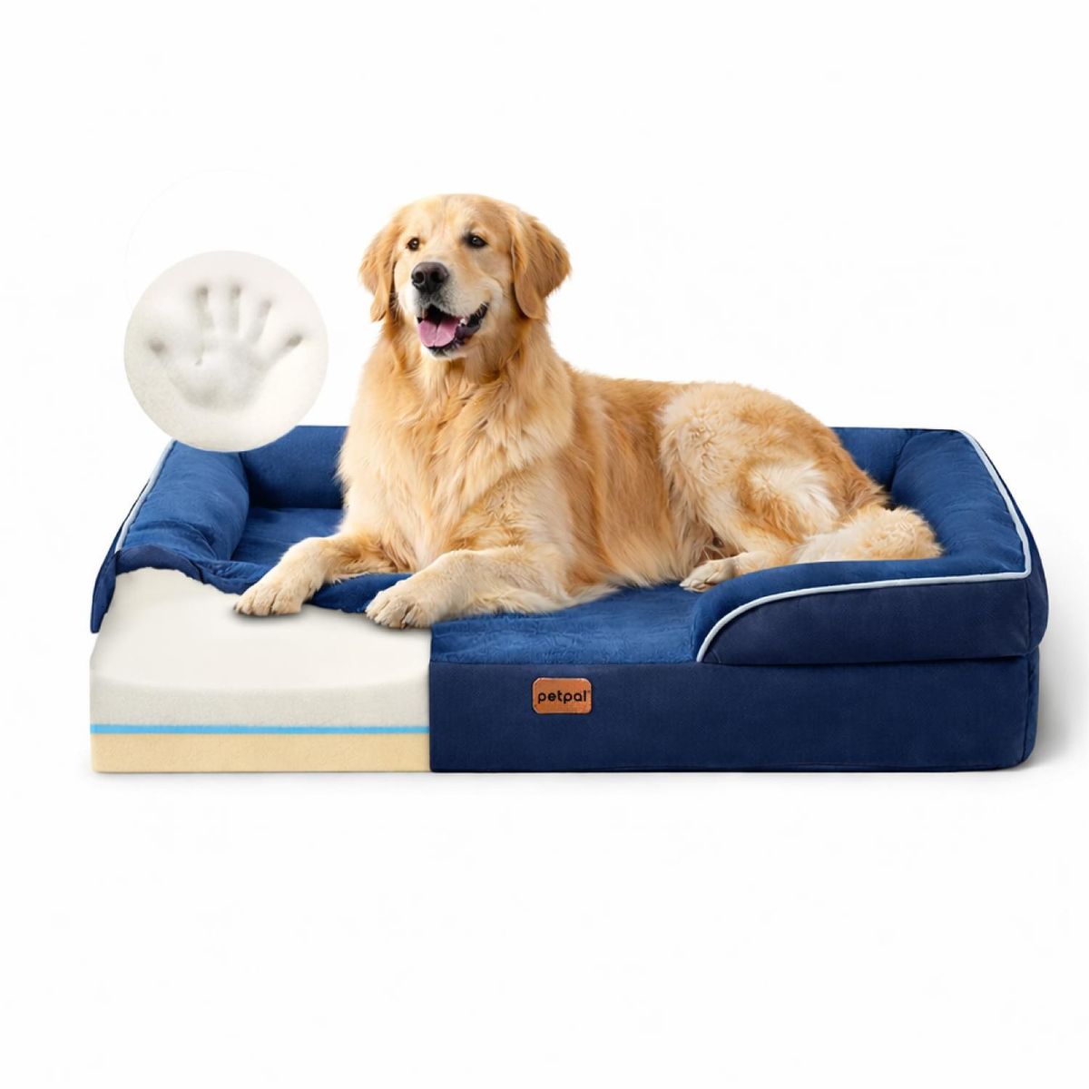 PETPAL - Cama Para Perro Mascota Petpal Impermeable Lavable Grande-