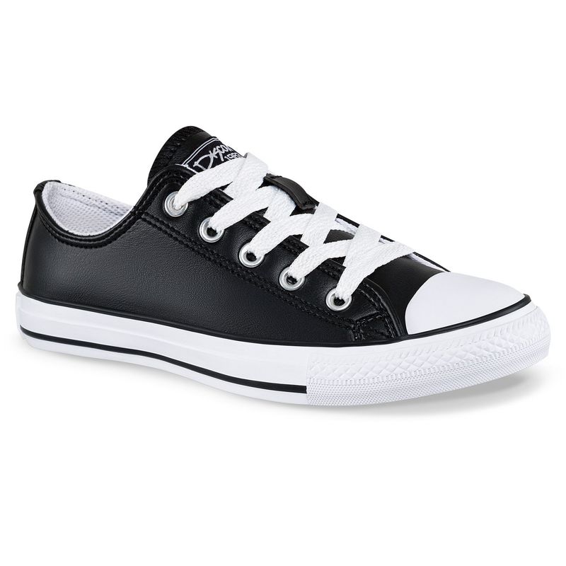 CROYDON - Tenis Casuales Discovery Bajo New Negro Hombre Mujer Croydon