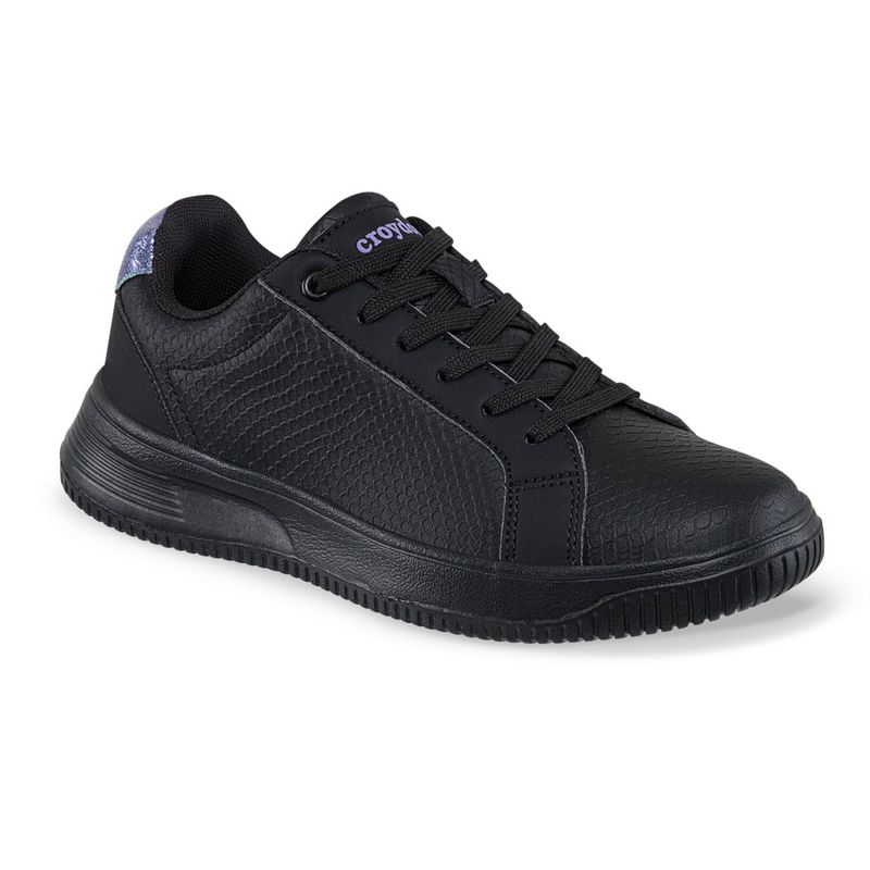 CROYDON - Tenis Kasry Negro-Lila Croydon para Mujer