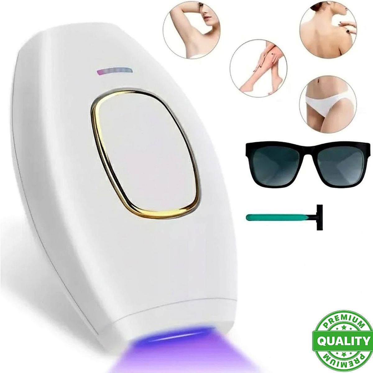 ONE PIXEL - Depiladora Laser Profesional Ipl Blanco ONE PIXEL