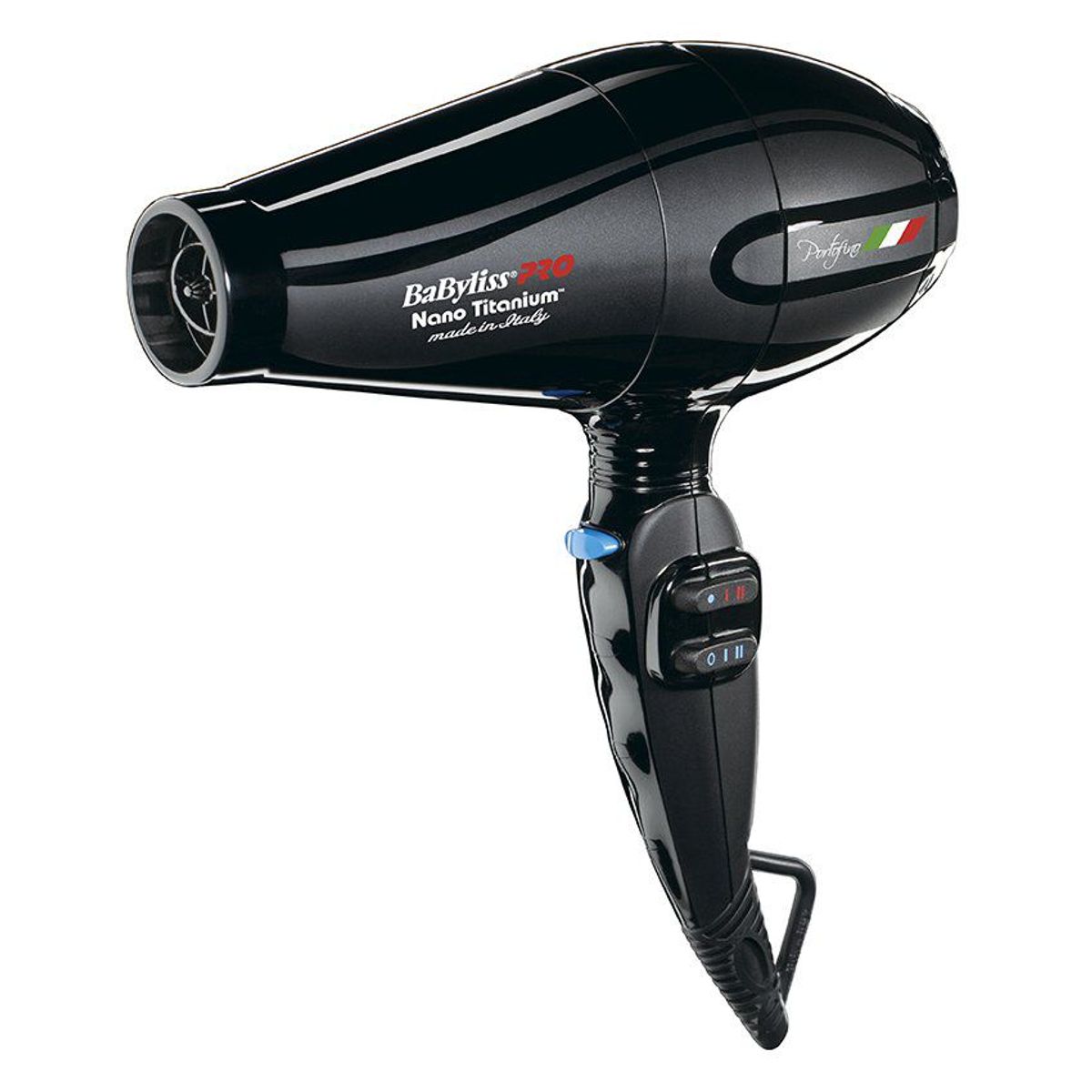 BABYLISS - Secador Profesional Babyliss Portofino Nano Titanio Negro 2000W