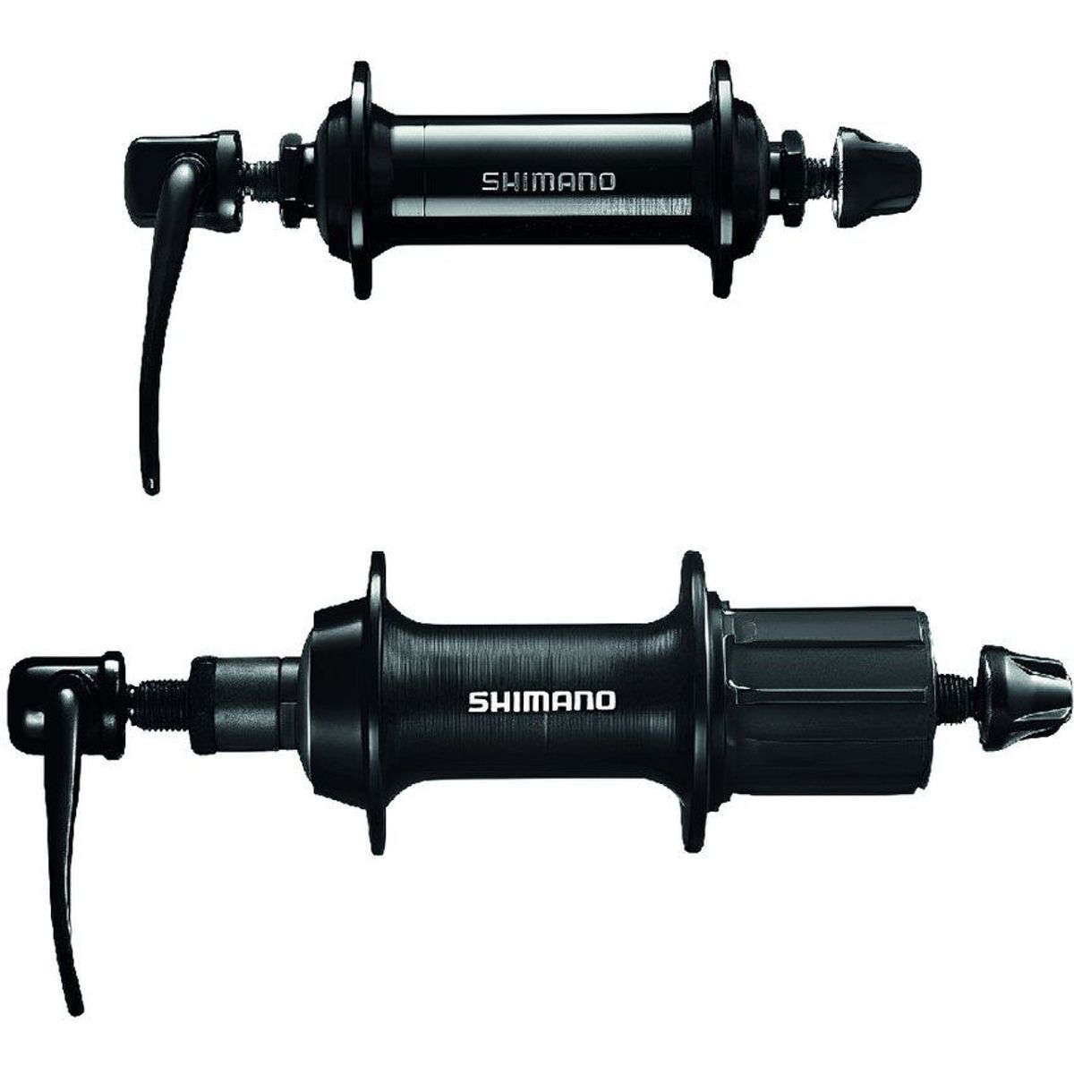 SHIMANO - Par de manzanas shimano HB TX500  FH TY500 QR 36H