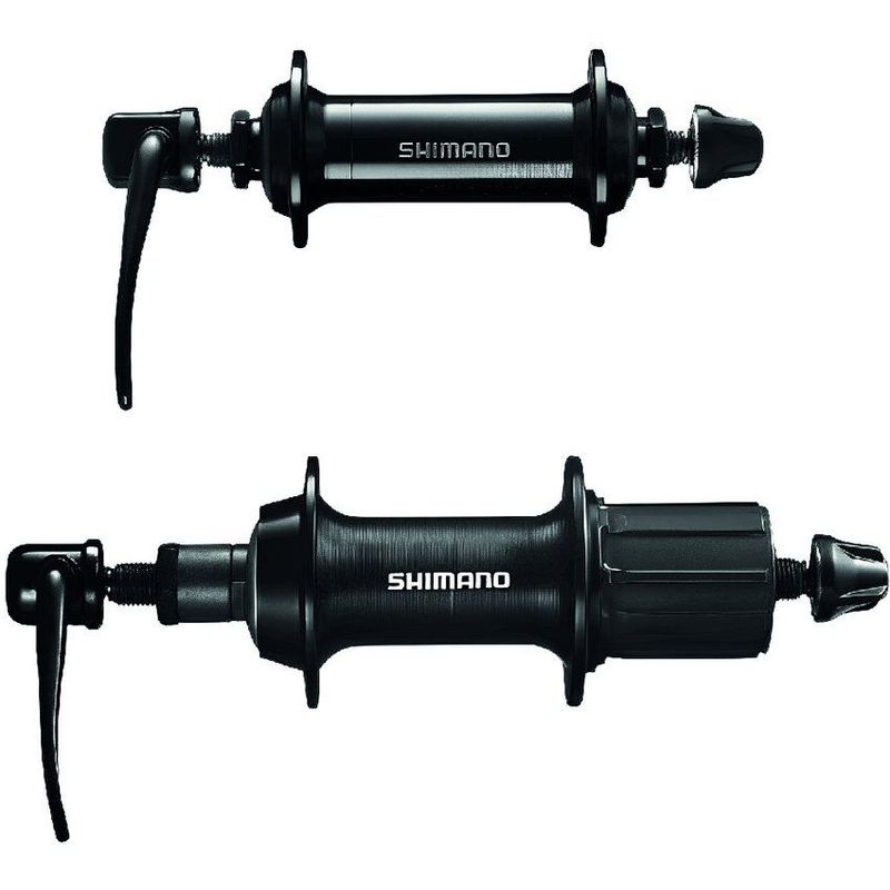 SHIMANO - Par de manzanas shimano HB TX500  FH TY500 QR 36H
