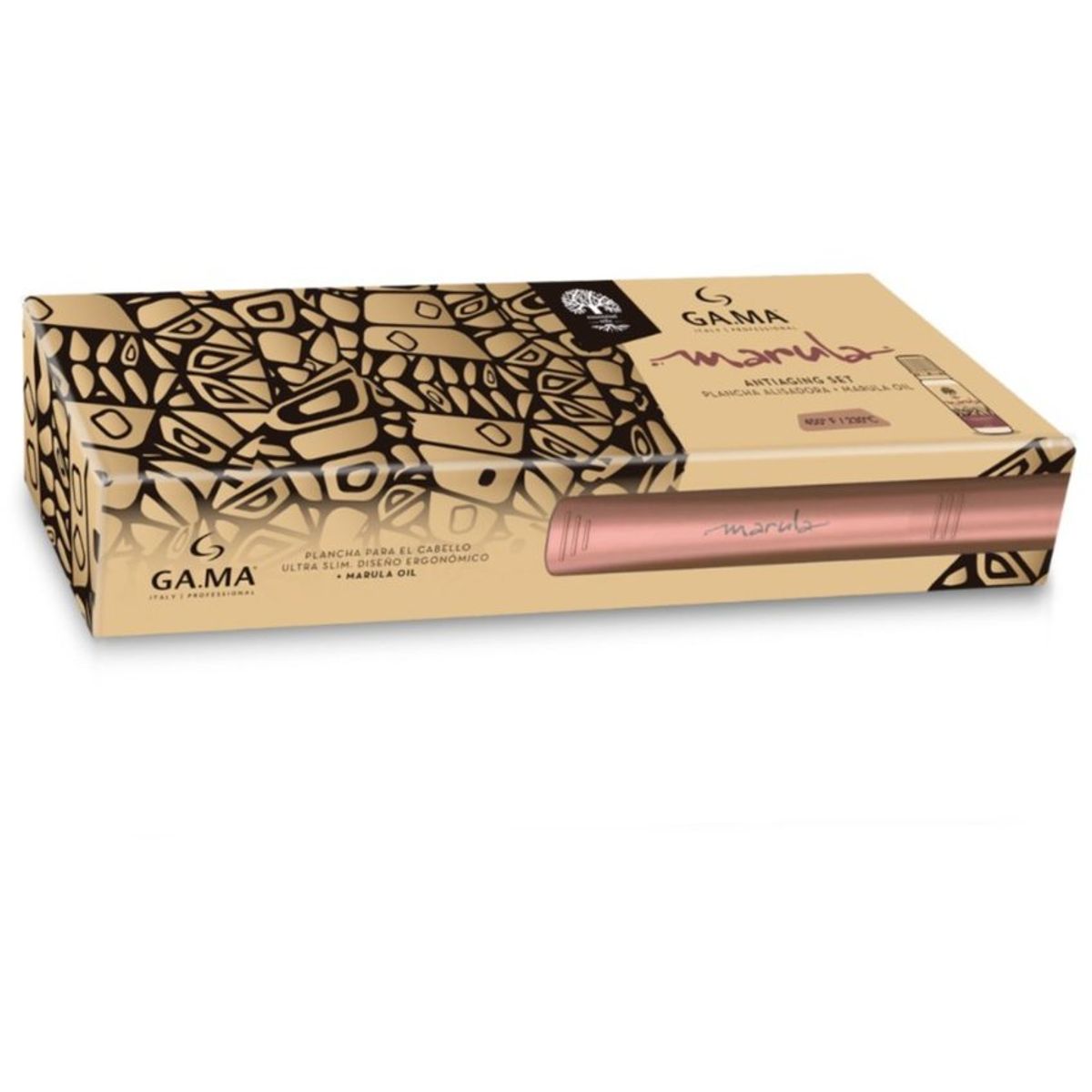 GAMA - Plancha de cabello gama elegance standar marula - marrom