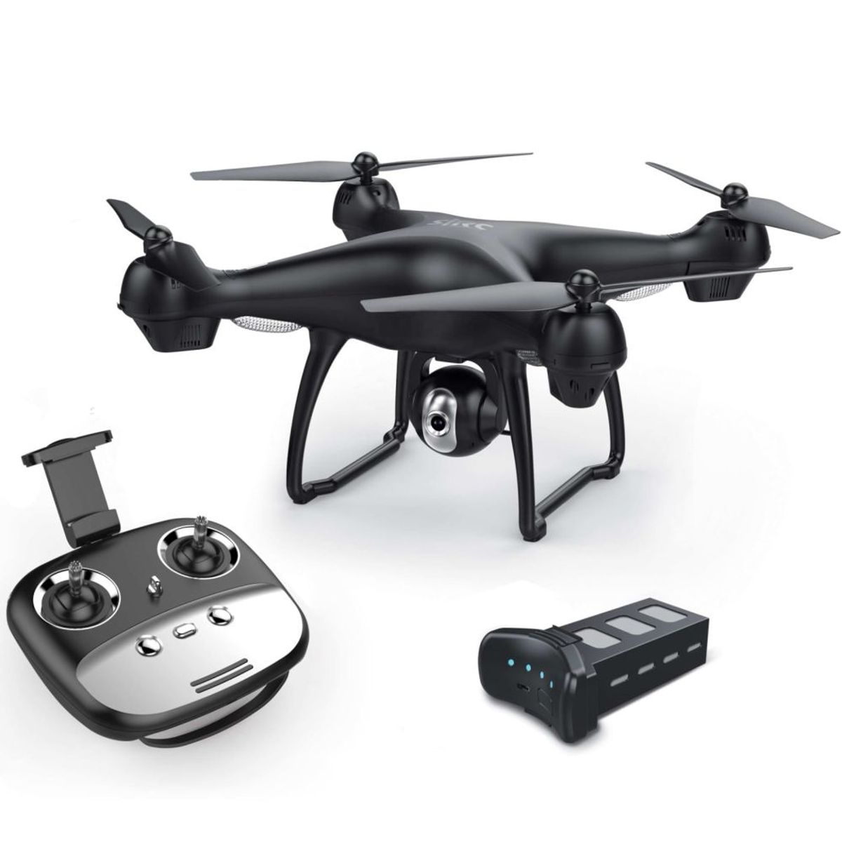 GENERICO - Drone Profesional Sjrc S70w 1080p Gps Sigueme Auto Retorno