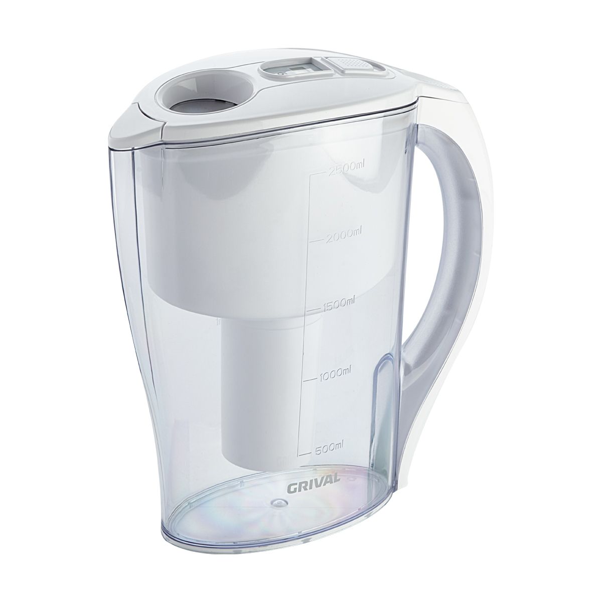 GRIVAL - Jarra Grival Filtrante de agua con contador electrónico