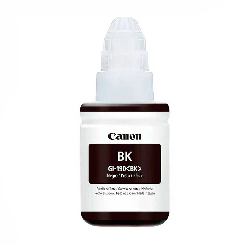 CANON - Botella de Tinta CANON 190 Negra ORIGINAL GI190BK