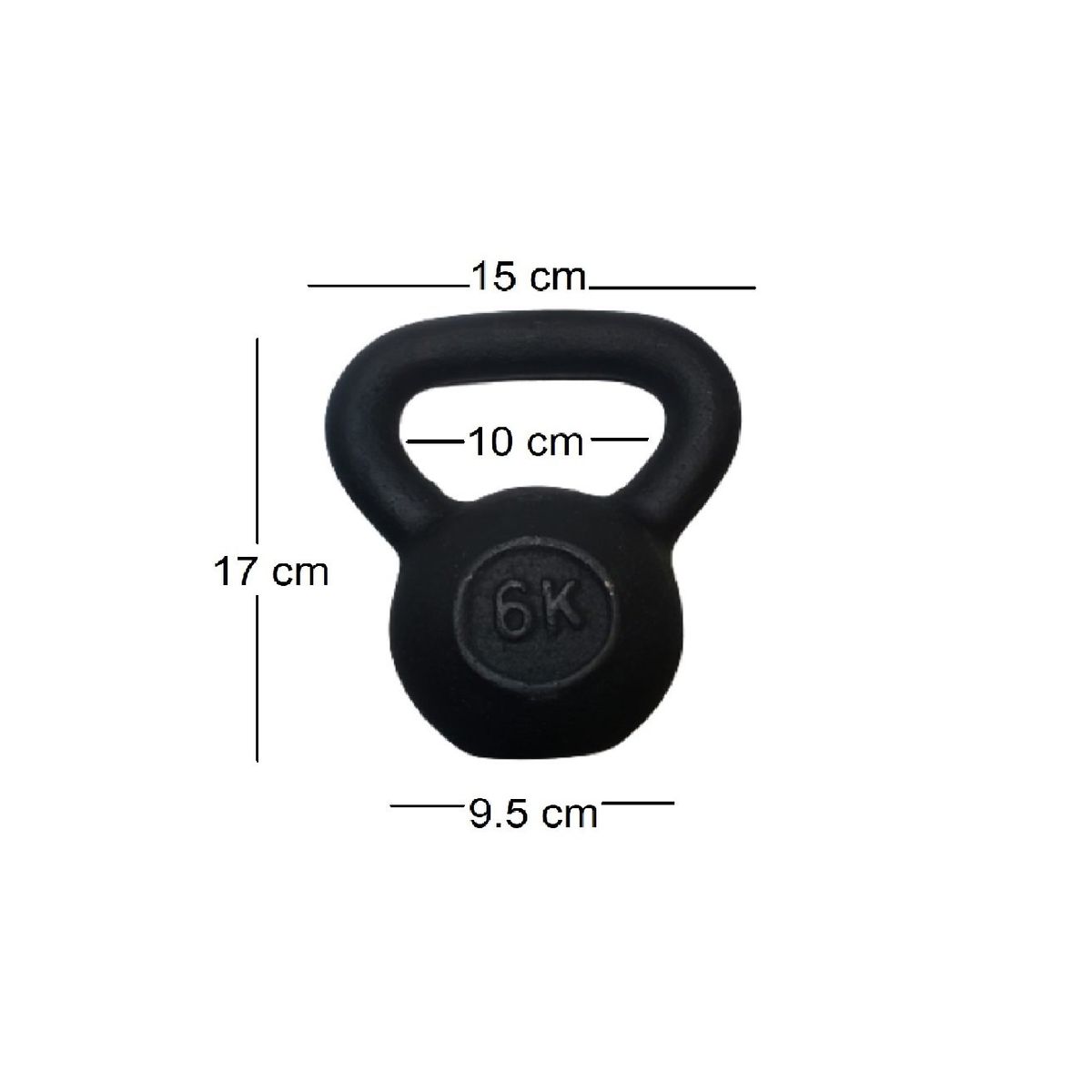 GENERICO - Pesa Rusa mancuerna 6 Kg