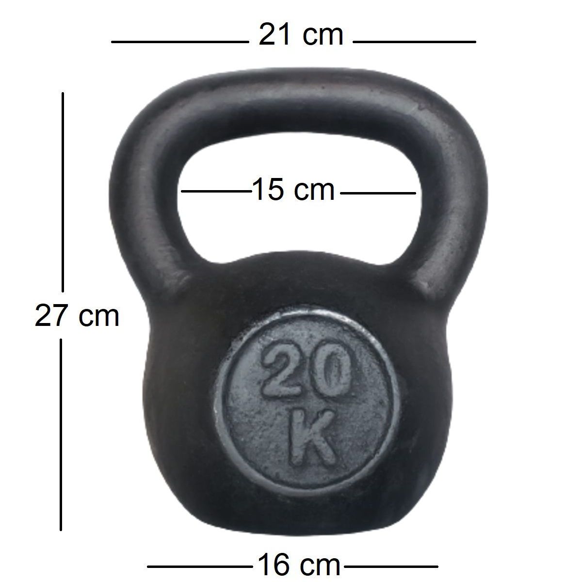 GENERICO - Pesa Rusa mancuerna 20 Kg