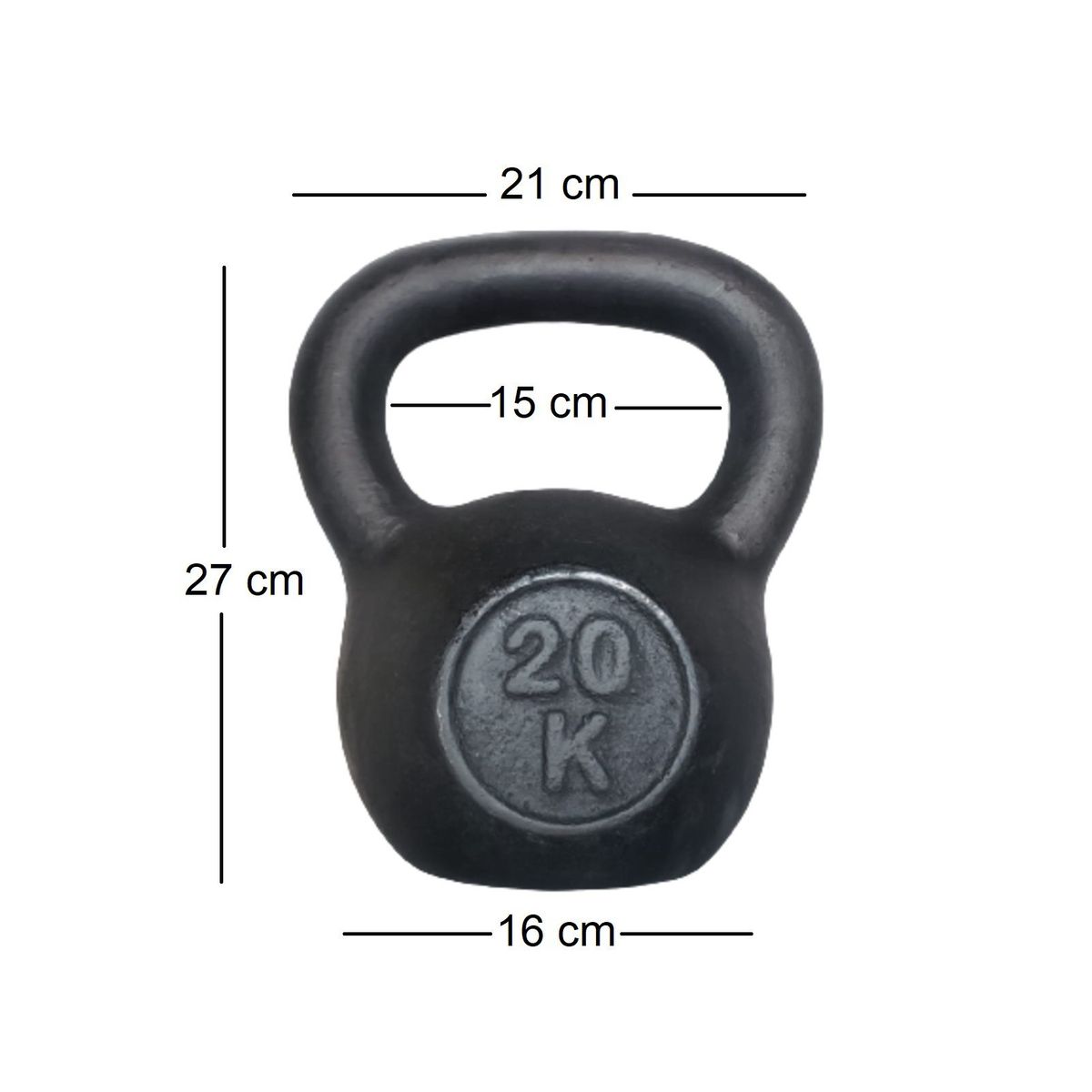 GENERICO - Pesa Rusa mancuerna 20 Kg