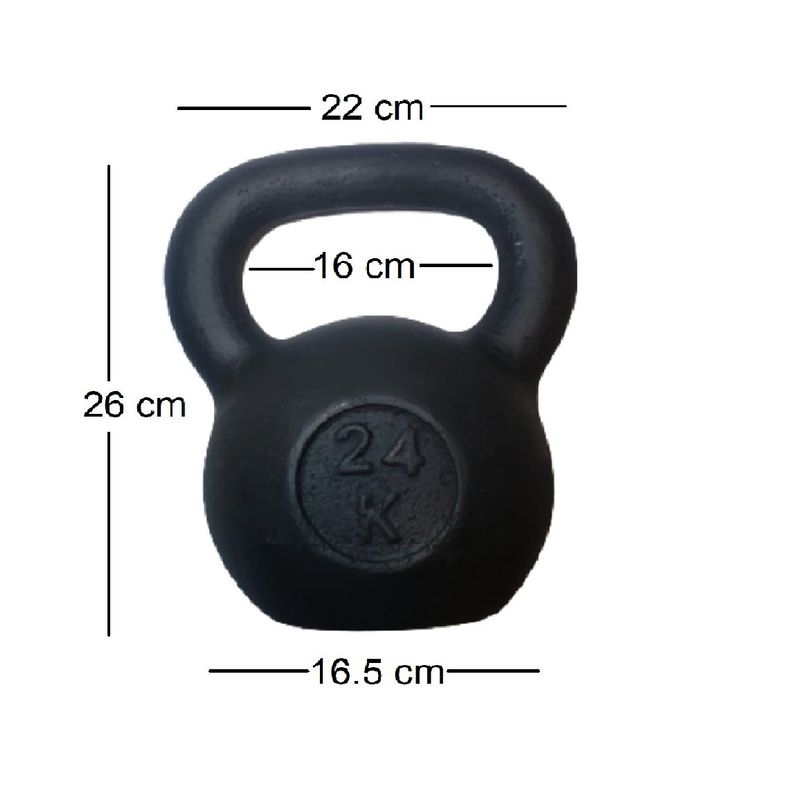 GENERICO - Pesa Rusa mancuerna 24 Kg