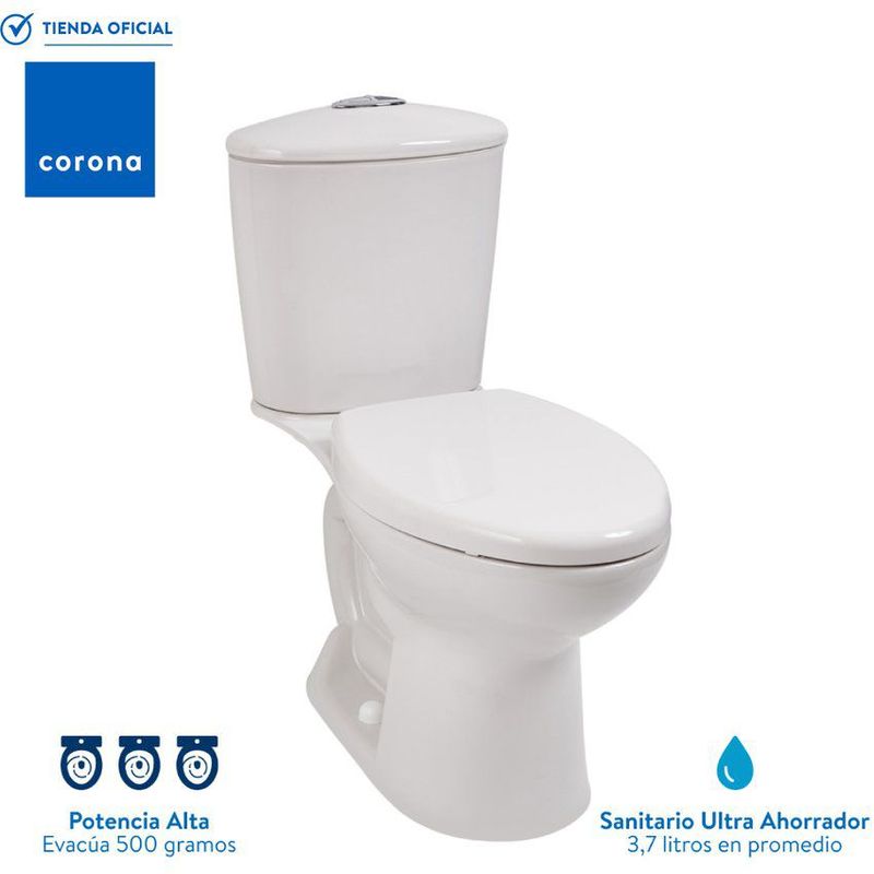 CORONA - Sanitario Corona Aquapro Alongado Blanco