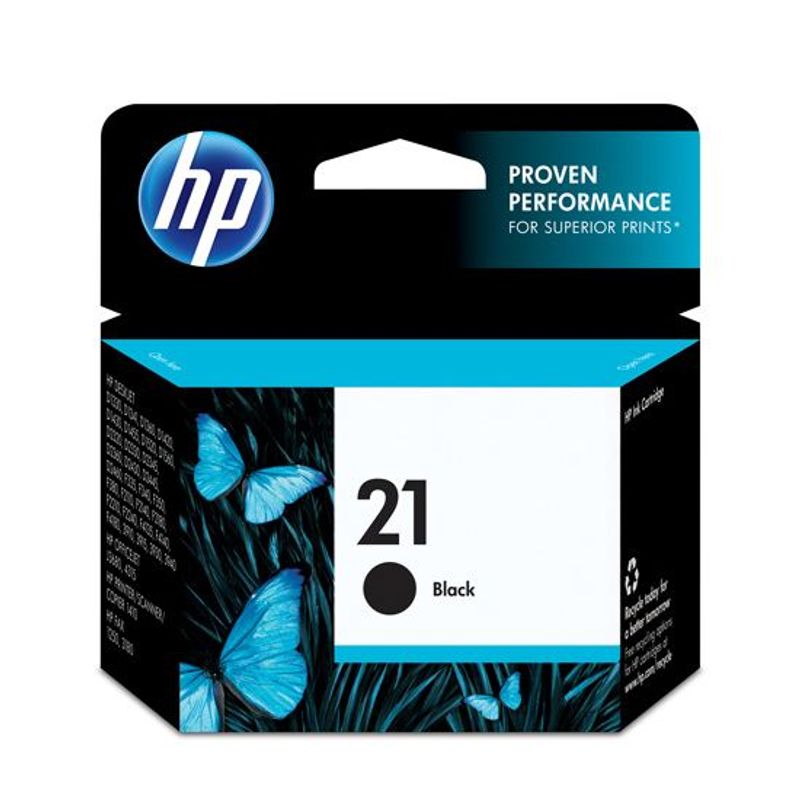 HP - Cartucho de tinta HP 21 negra Original (C9351AL)