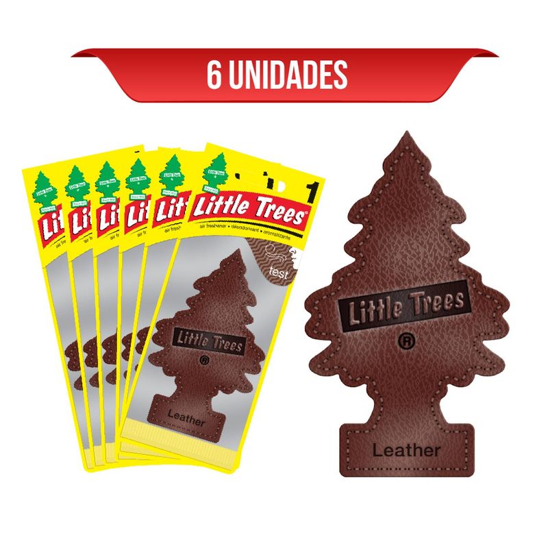 LITTLE TREES - Ambientador Little Trees Cuero x6 Und