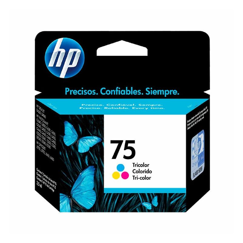 HP - Cartucho de tinta HP 75 Tricolor Original (CB337WL)