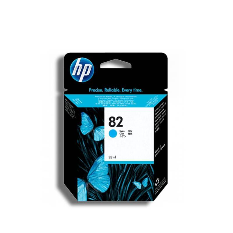 HP - Cartucho de Tinta HP 82 Azul DesignJet Original (C4911A)
