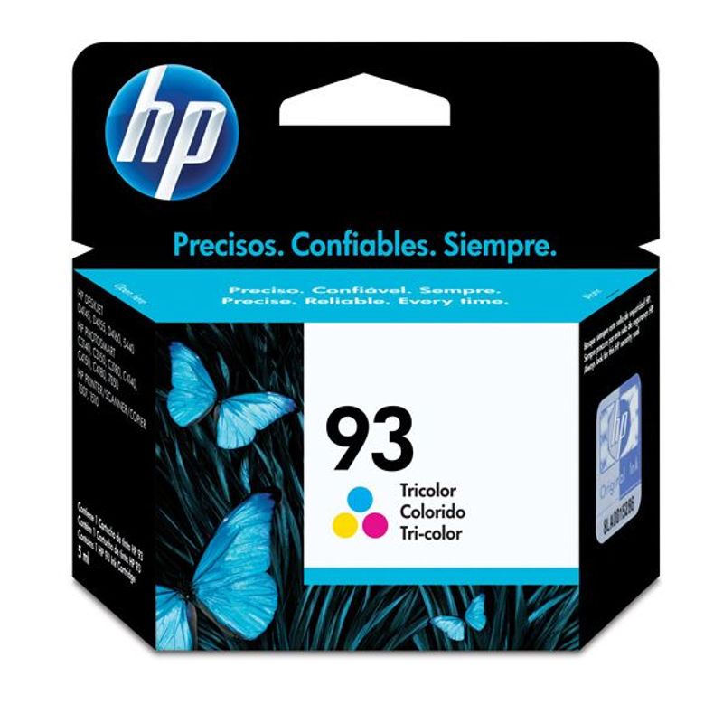 HP - Cartucho de tinta HP 93 Tricolor Original (C9361WL)