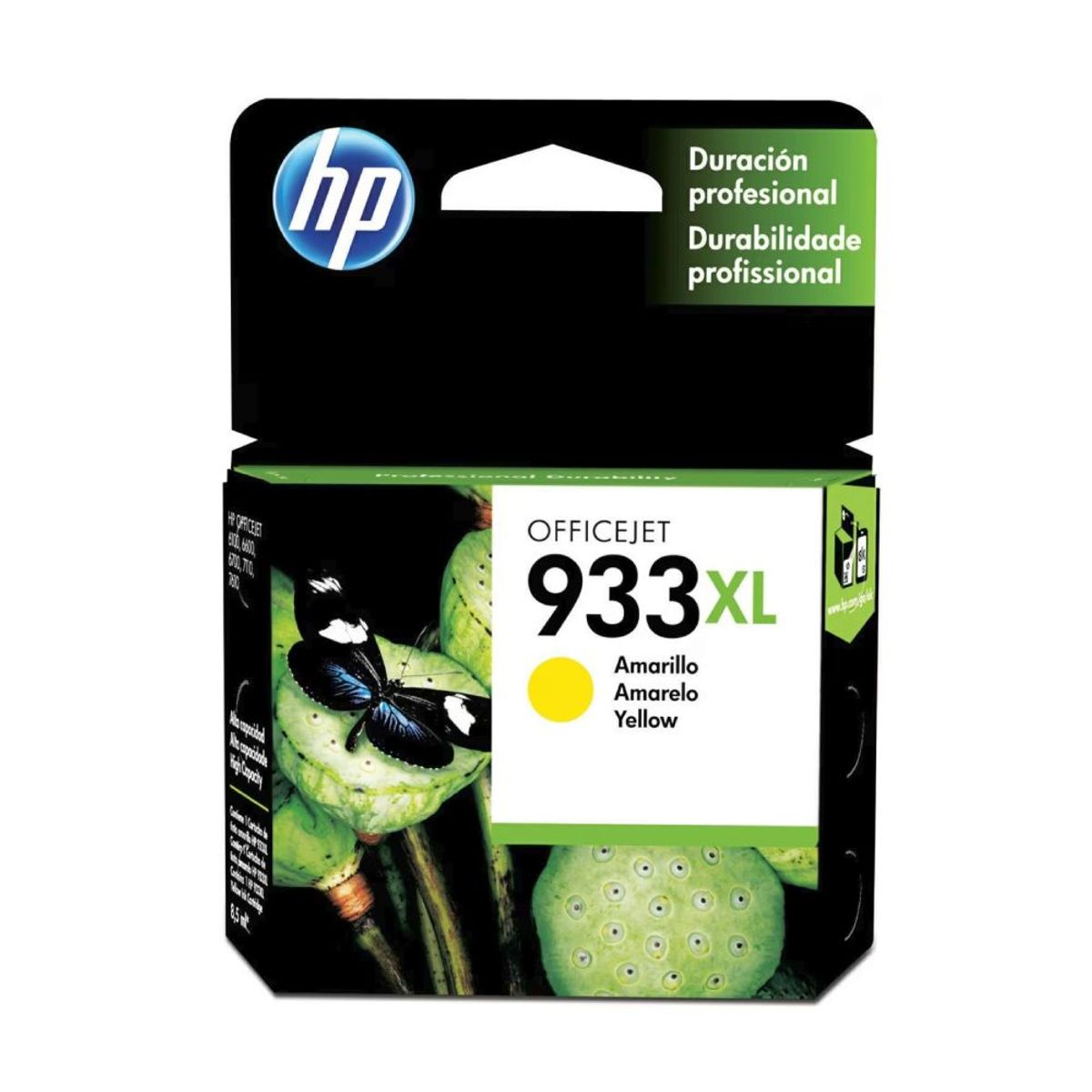 HP - Cartucho de tinta HP 933XL Amarillo Original CN056AL