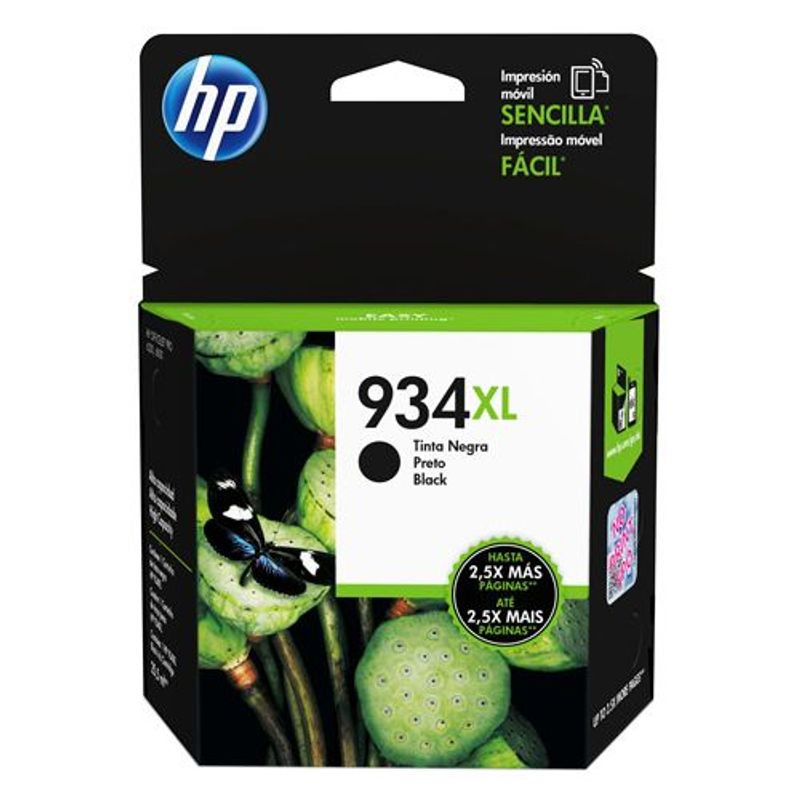 HP - Cartucho de tinta HP 934XL negra Original C2P23AL