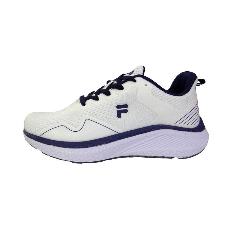 FILA - Tenis Fila Alevar Running-Blanco/Azul