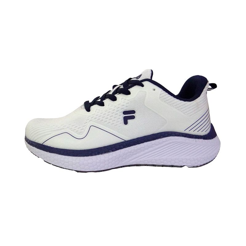 FILA - Tenis Fila Alevar Running-Blanco/Azul