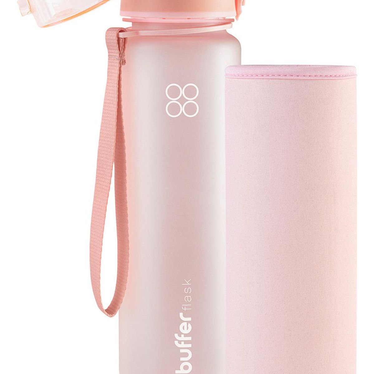 BUFFER FLASK - Botella Agua 1L Botilito Buffer Deporte Ciclismo Gimnasio-