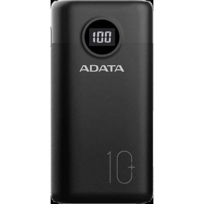 ADATA - Banco de poder adata p10000qcd 10000 mah tipo c  negro