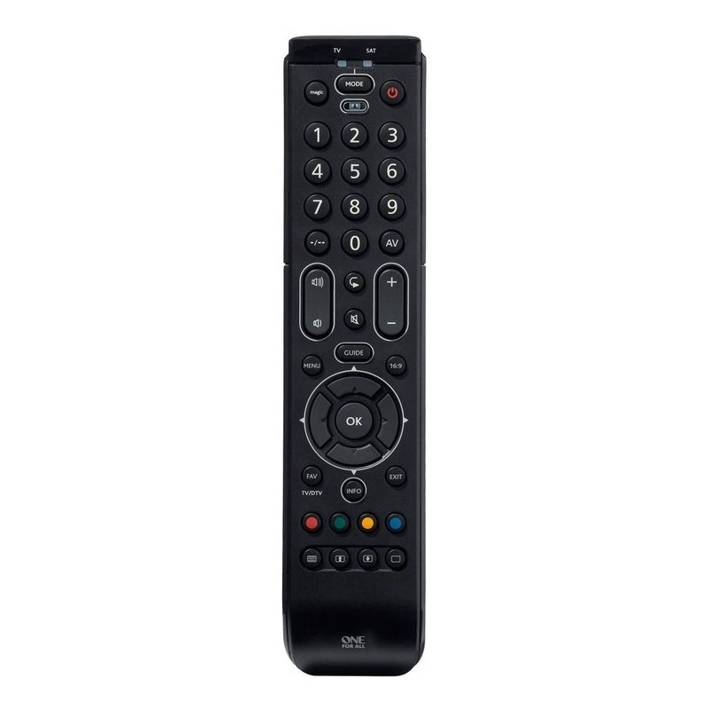 ONE FOR ALL - OFA Control Remoto Universal Compatible Con 2 Equipos