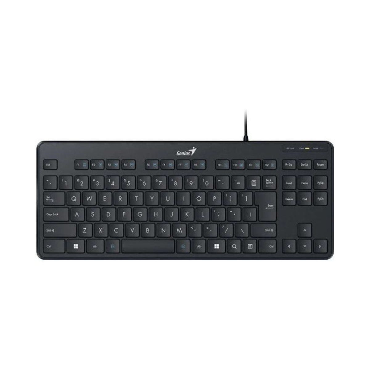 GENIUS - Teclado genius luxemate 110 qwerty español color negro