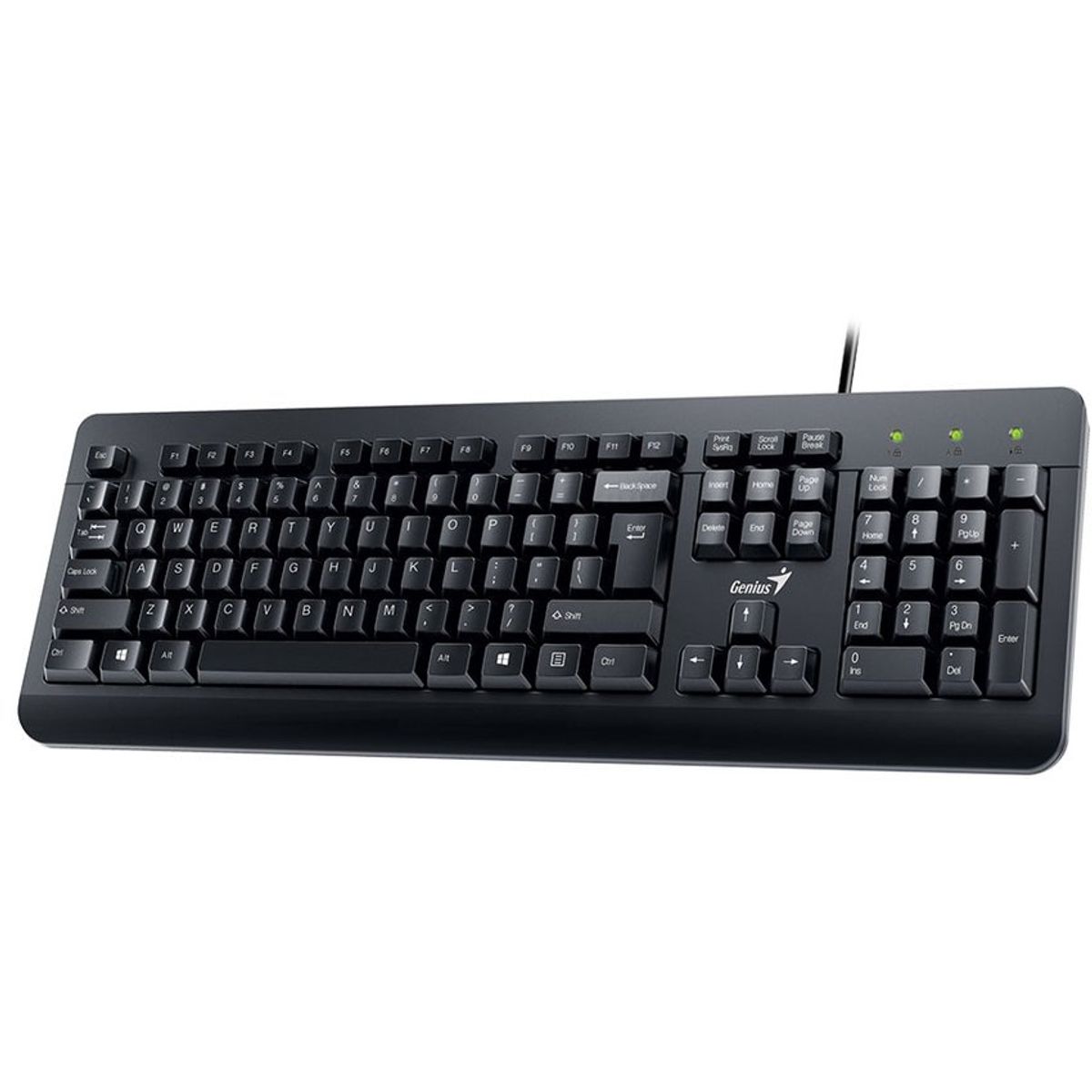 GENIUS - Combo teclado y mouse alambrico usb genius km-160