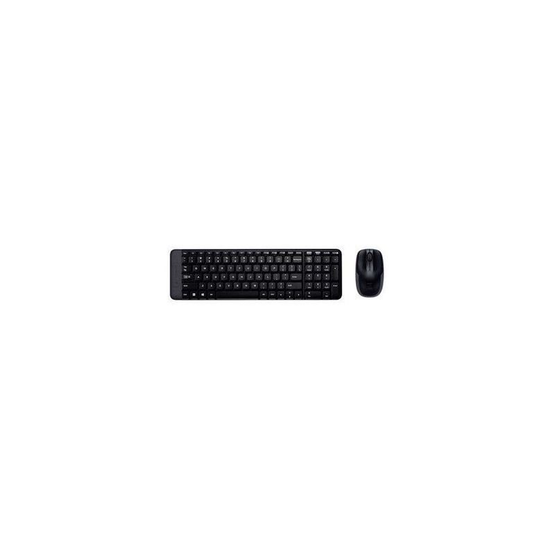 LOGITECH - Combo logitech mk220 combo inalámbrico teclado y mouse 920-004430