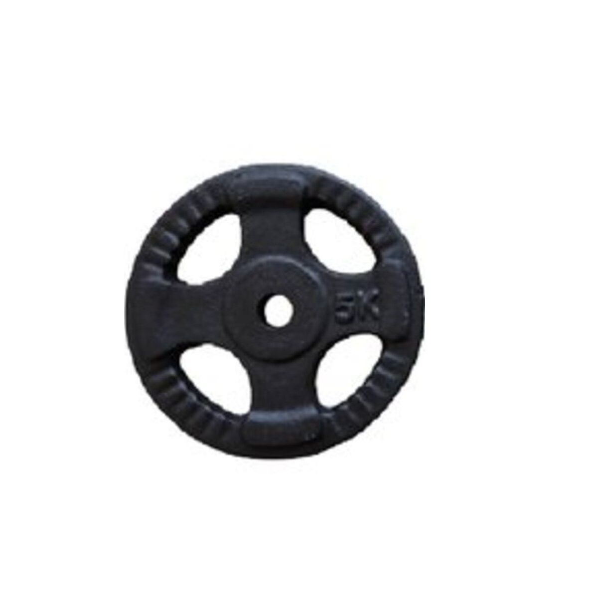 GENERICO - Discos Pesas Para Barra  Volante Par 5 Kg  10 Kg