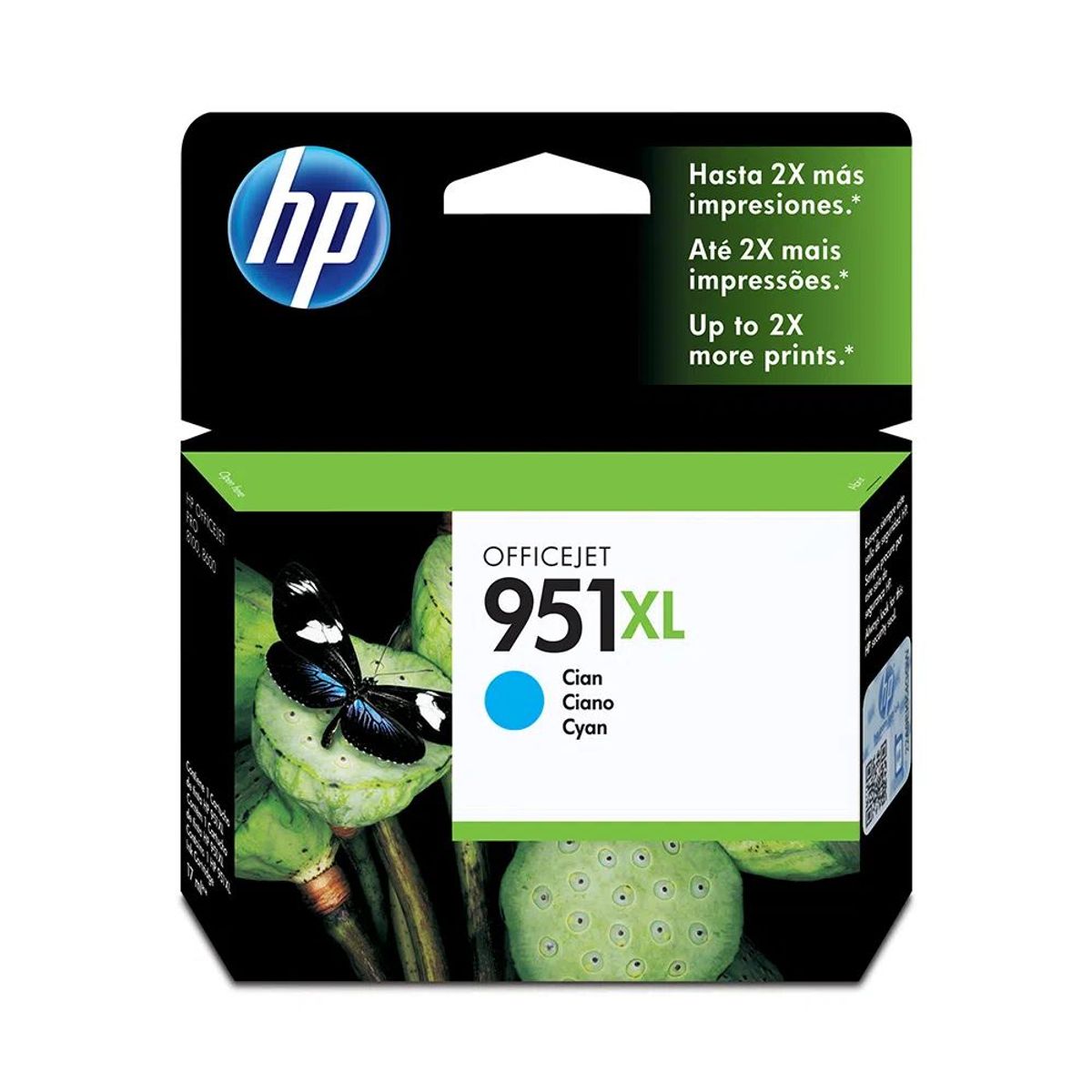 HP - Cartucho de tinta HP 951XL Azul Original CN046AL