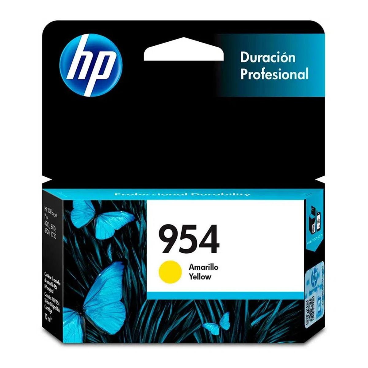 HP - Cartucho de tinta HP 954 Amarillo Original (L0S56AL)
