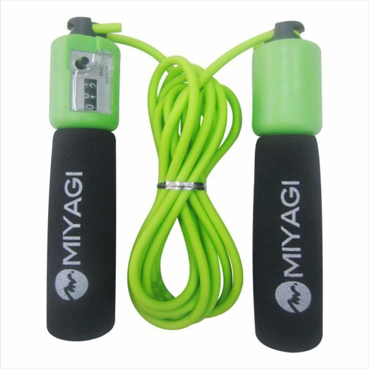 MIYAGI - LAZOCUERDA PARA SALTAR CON CONTADOR-MIYAGI VERDE